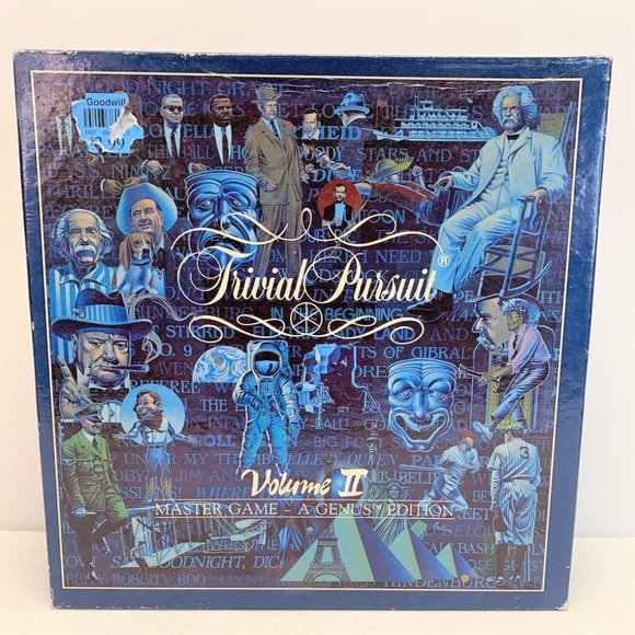 Complete TRIVIAL PURSUIT Volume II Board Game Master Game A Genus Edition - Picture 1 of 5